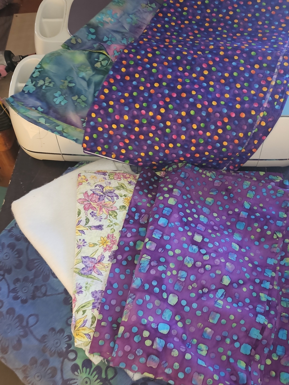 4 Pounds Plus! Purple Multicolor Material